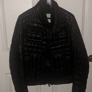 Moncler leather jacket (read description)